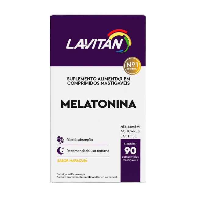 Lavitan Melatonina Sabor Maracujá com 150 Comprimidos